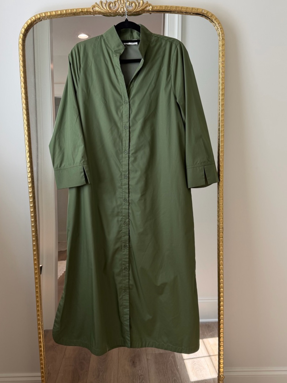 Entro Green Shirt Dress